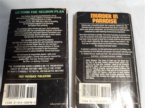 isaac asimov pb books  naked sun foundations edge