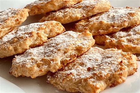 Домашнее творожное печенье с яблоками