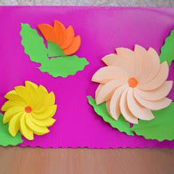 Объемная открытка «Цветы»