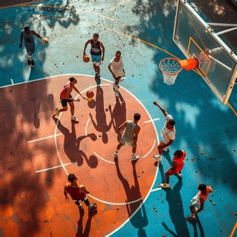 outdoor basketball game image basketball outdoor players