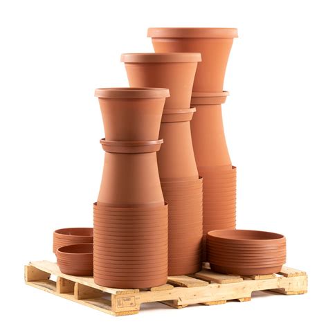 Terra 14-20" Terracotta Planter Saucer DS (120pc) - Hydrofarm Canada