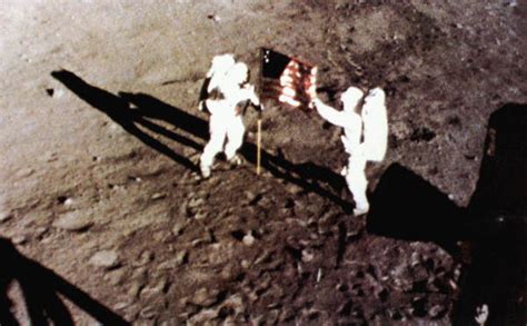 florida memory astronaut neil armstrong  buzz aldrin erecting