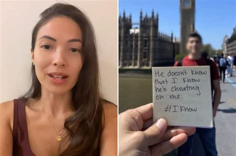 Shock moment woman exposes ‘cheating’ boyfriend with hidden sticky ...