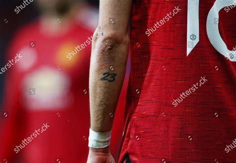 Number 23 Tattoo On Arm Bruno Editorial Stock Photo - Stock Image ...