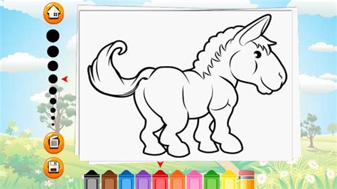 Animal Coloring Book For Kids Education Game by Watchara Khansang