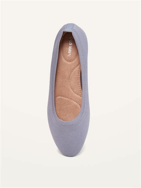 Knit Almond-Toe Ballet Flats | Old Navy