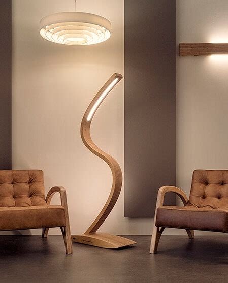 Wooden Floor Lamp Handmade Wood Floor Light,wooden Floor Lamp,wooden ...