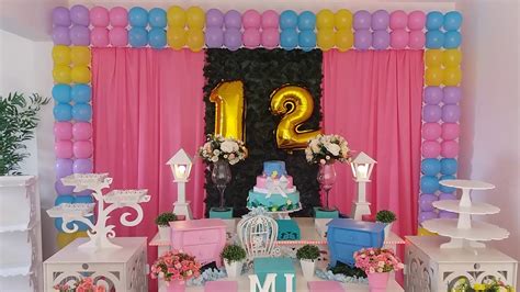 Decoração 12 Anos Menina