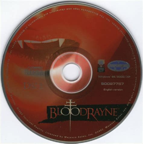 BloodRayne (2002) box cover art - MobyGames