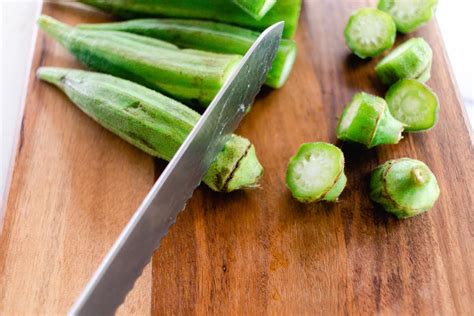 boiled okra recipe cast iron skillet cooking
