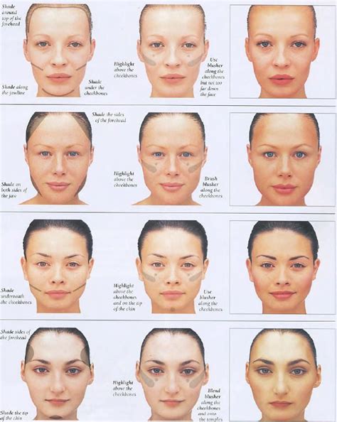 grayspot makeup artist tutorial   correct face shape  makeup