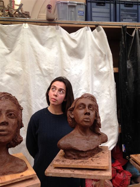 Clay portrait - Rose Miller