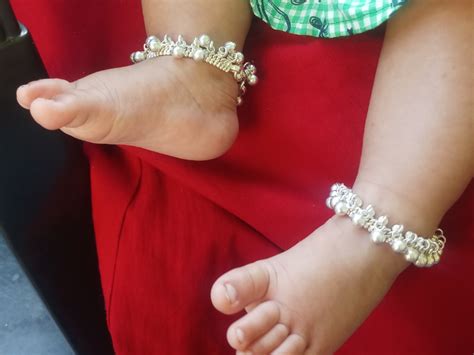 beautiful designs  anklets  babies  collection