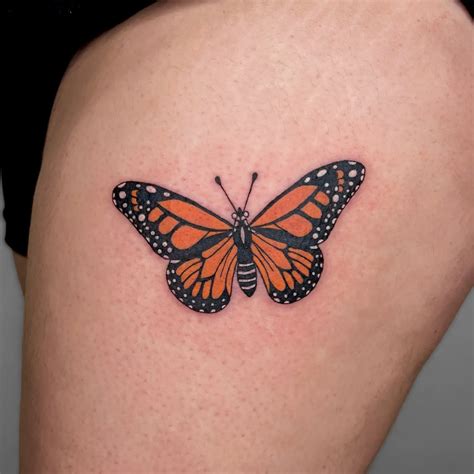 monarch butterfly tattoo  emma gallery posted  aj lemon