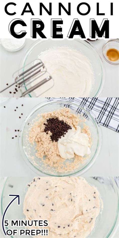 How to make Cannoli Cream • Food Folks and Fun