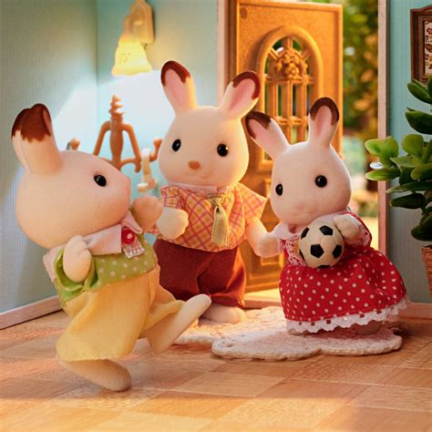 Набор Sylvanian Families Семейство шоколадных кроликов 5655 купить по ...