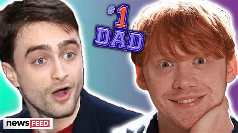 Harry Potter Star Finds It WEIRD Ron Weasley Is A Dad! | Can you