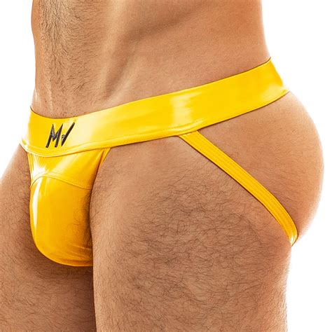 Modus Vivendi Jock Strap Viral Vinyle Jaune | INDERWEAR