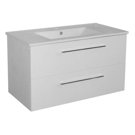 KOMMODPAKET BATH DELUXE CAMDEN VIT 90 CM | Badrumsmöbler, Camden, Badrum