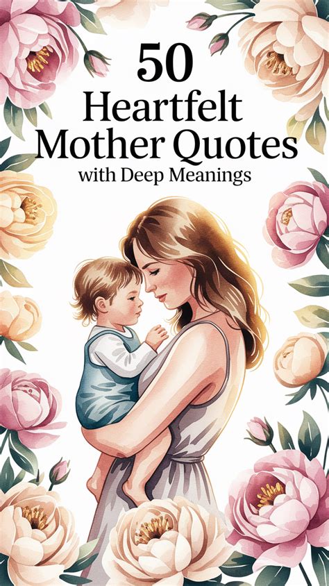 heartfelt mother quotes  meaning  celebrate moms love quote