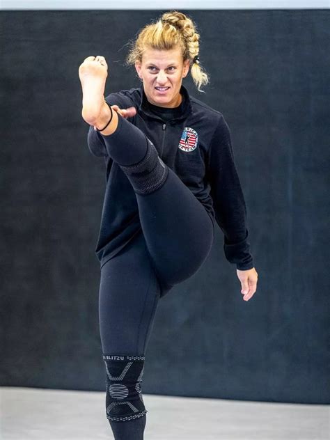 Kayla Harrison's feet