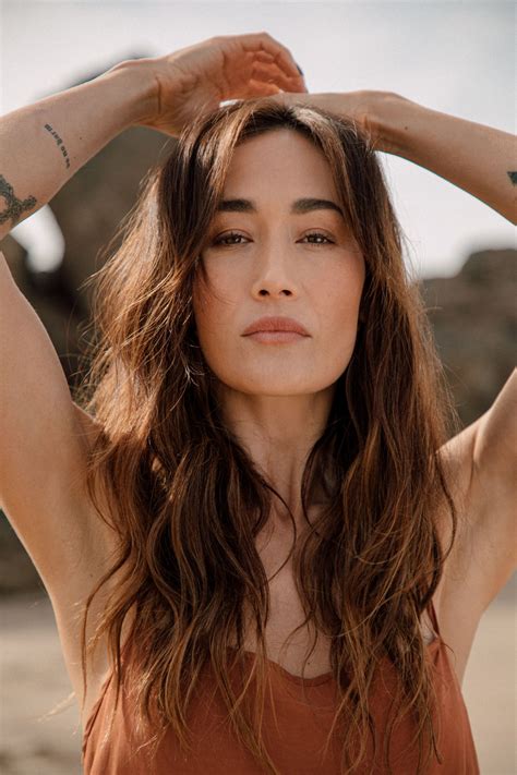 Maggie Q - Rose & Ivy Journal April 2021 • CelebMafia