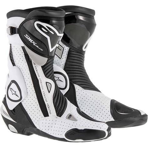 Alpinestars SMX Plus Vented Racing Boots Motorcycle Street Boots ...