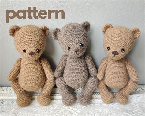 Crochet teddies discount