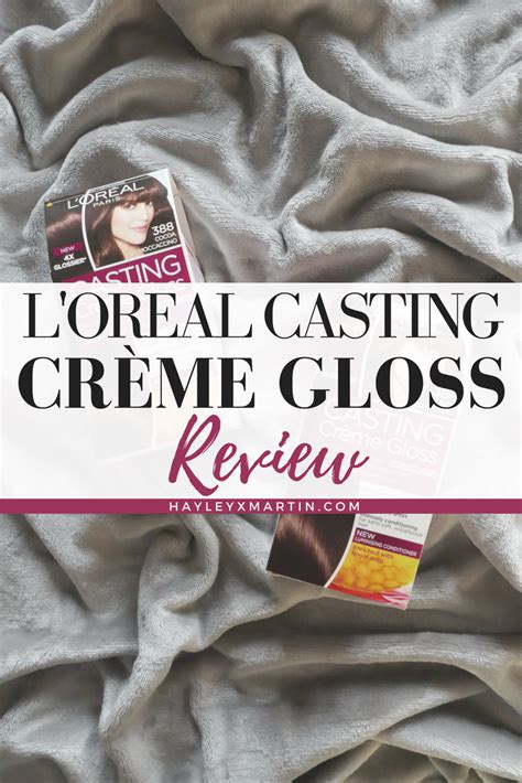 L'Oreal Casting Crème Gloss Hair Dye | Review - hayleyxmartin