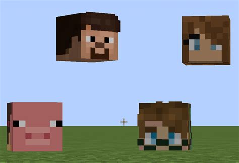 Custom Player Heads - Minecraft Mod