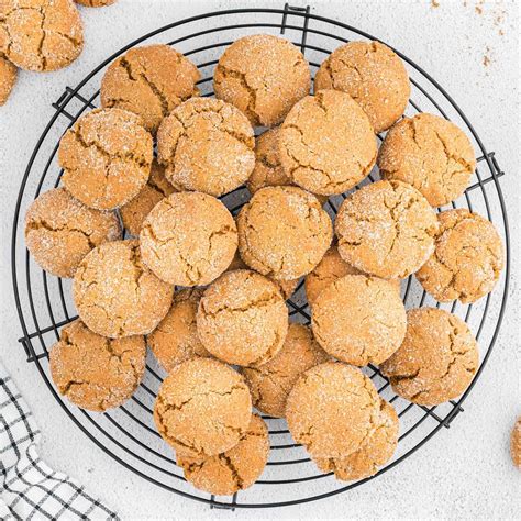 Gingersnap Cookies - Pass the Dessert