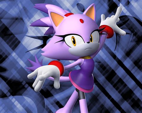 Blaze The Cat By
