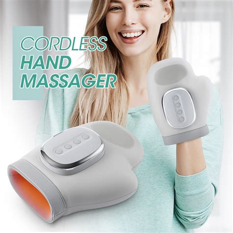 Vrorvz Wireless Hand Massager with Heating and Intelligent Control 5