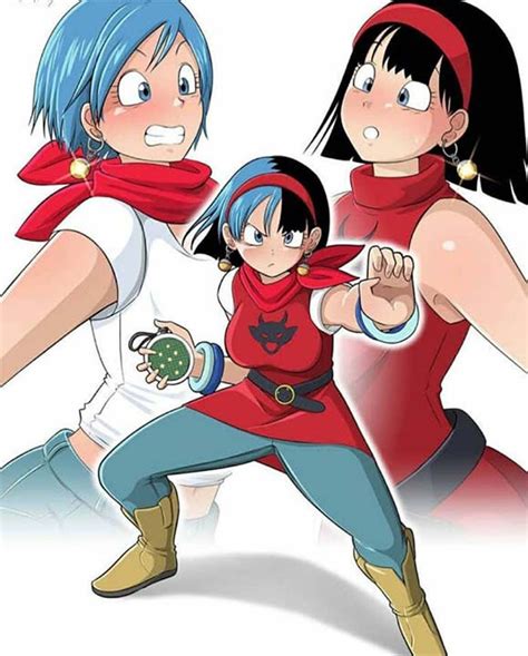 Dragon Ball: artista imagina como seria a fusão de Videl e Bulma, as
