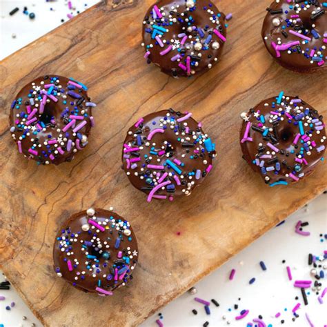 Mini Chocolate Donuts Recipe - We are not Martha