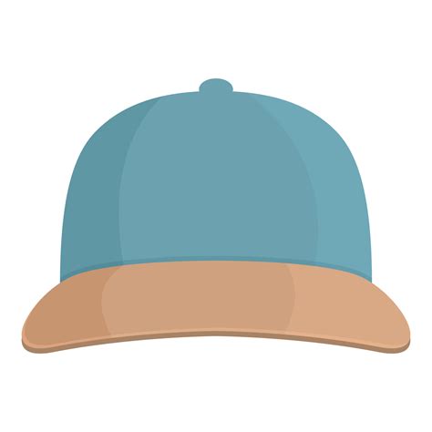 Baseball hat icon cartoon vector. Template hat 16279395 Vector Art at ...