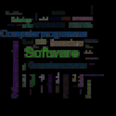 software synonym lexikothek ein anderes wort fuer software
