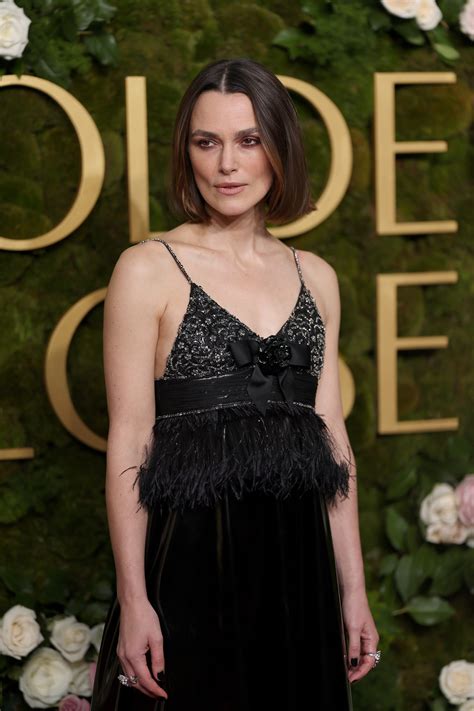 Keira Knightley Is Effortlessly Chic in Chanel at the 2025 Golden Globes