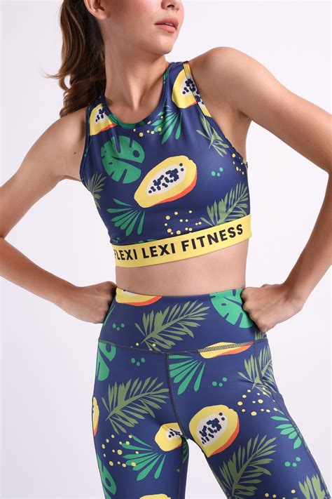 Hakuna Papaya Flexi Crop – Flexi Lexi Fitness