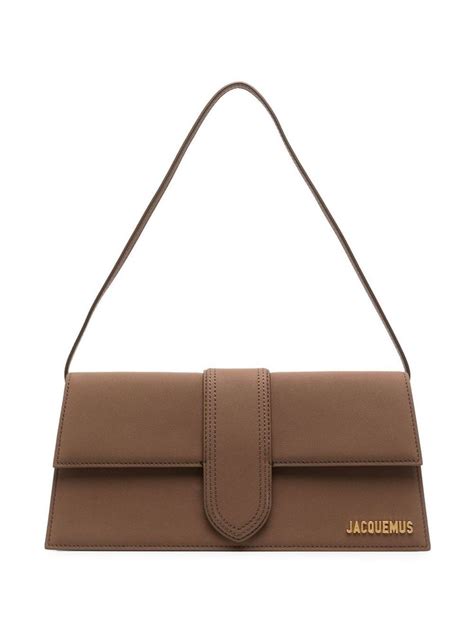 jacquemus logo plaque shoulder bag shopstyle designer shoulder bags