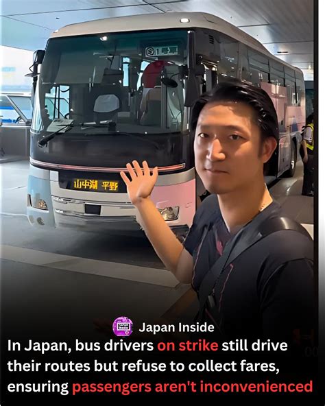 Japan - In 2018, bus drivers in Okayama, Japan, initiated a unique