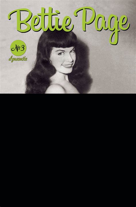 Bettie Page Alien Agenda #3 Cover J Black Bag - Archonia.com