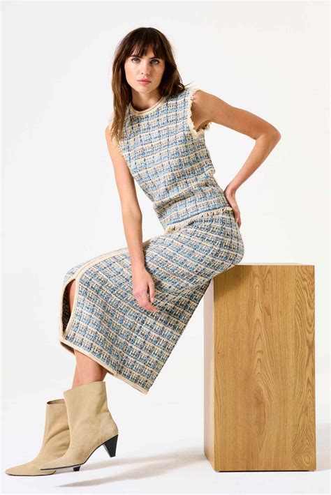 Nina Tweed Skirt - Divine