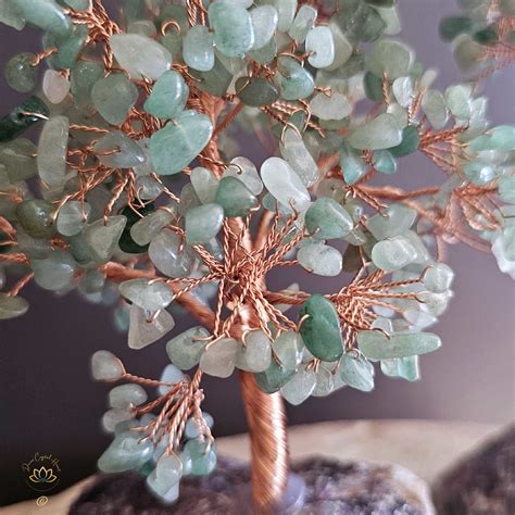 Aventurine Crystal Tree | Good Luck & Self Discovery – Divine Crystal Heart