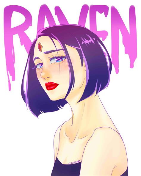 ArtStation - Teen Titans - Raven