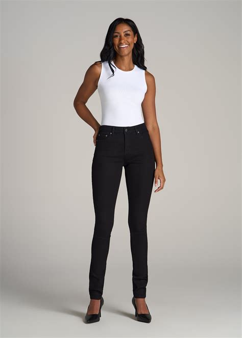 Black Tall Skinny Jeans: Tall Women's Black Jean | American Tall