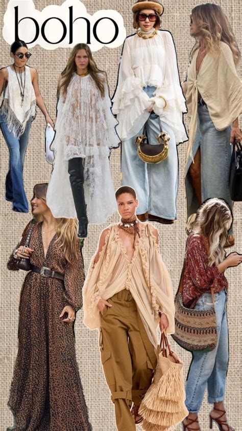 Moda Boho Chic 2025 - Boho Chic tendência 2025 | Ropa de estilo hippie, Moda, Moda de ropa