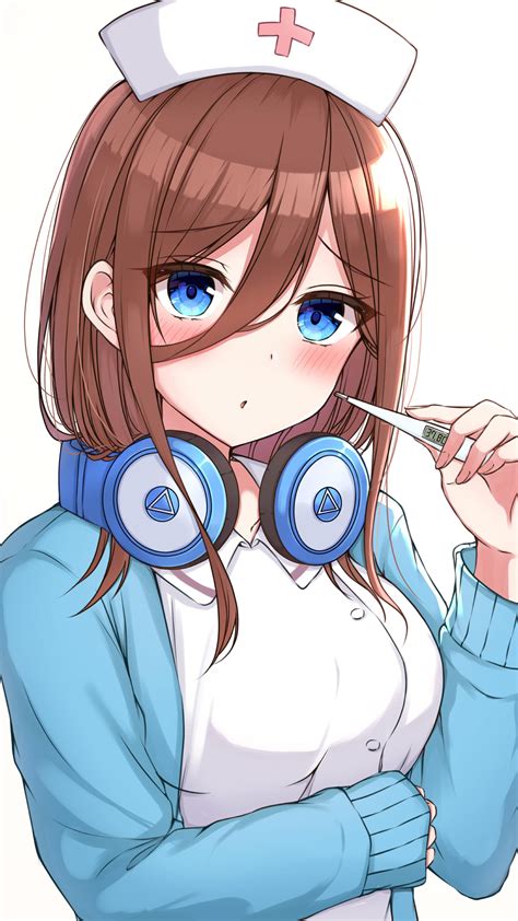 Nurse Miku💖[The Quintessential Quintuplets] (2250x4000) : r/Animewallpaper
