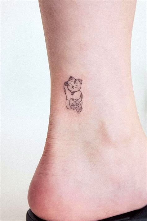 30 Best Lucky Cat Tattoo Ideas and Designs