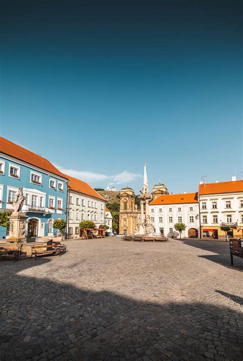 Download Mikulov Square Czech Republic Old Iphone Wallpaper